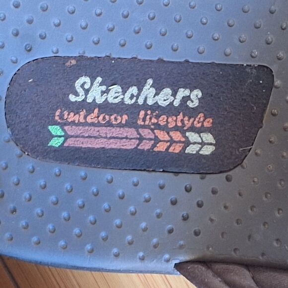 Skechers Reggae Trailway Chocolate Flip-Flop Slide Comfort Sandals Women 11 41 - Picture 5 of 16